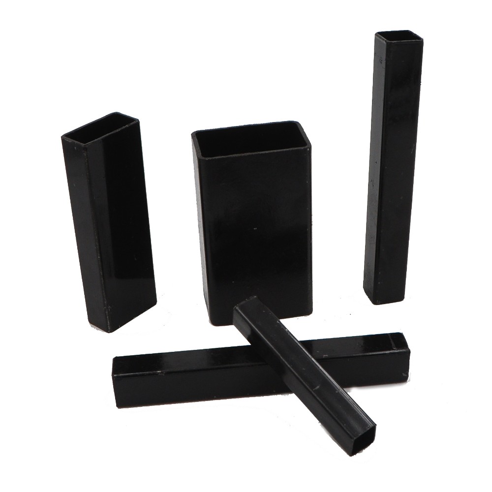 ISO 14mm Black Steel Square Tube JIS SS400 Galvanized Square Tube