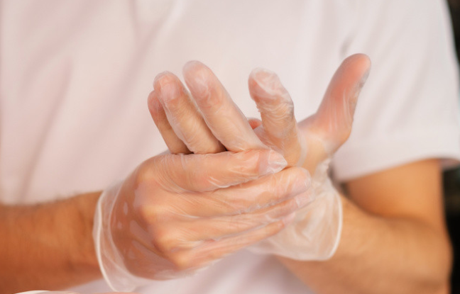 No powder factory price, high quality disposable latex gloves, PVC gloves gloves latex disposable gloves, PVC gloves