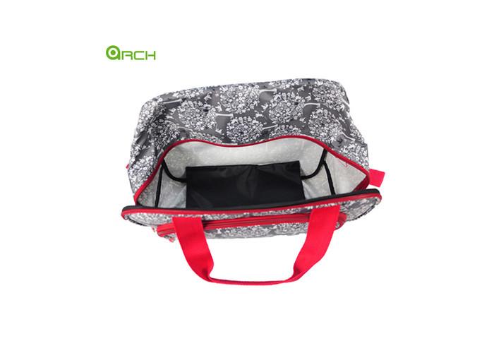 Compact Printing Ripstop Nylon Messager Bag With One Front Big Pocket