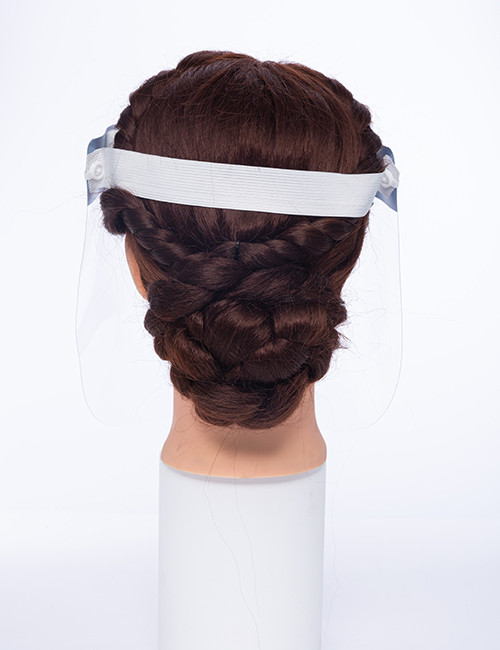 Non Sterile Medical Disposable Isolation Face Shield PVC PP Anti Fogging