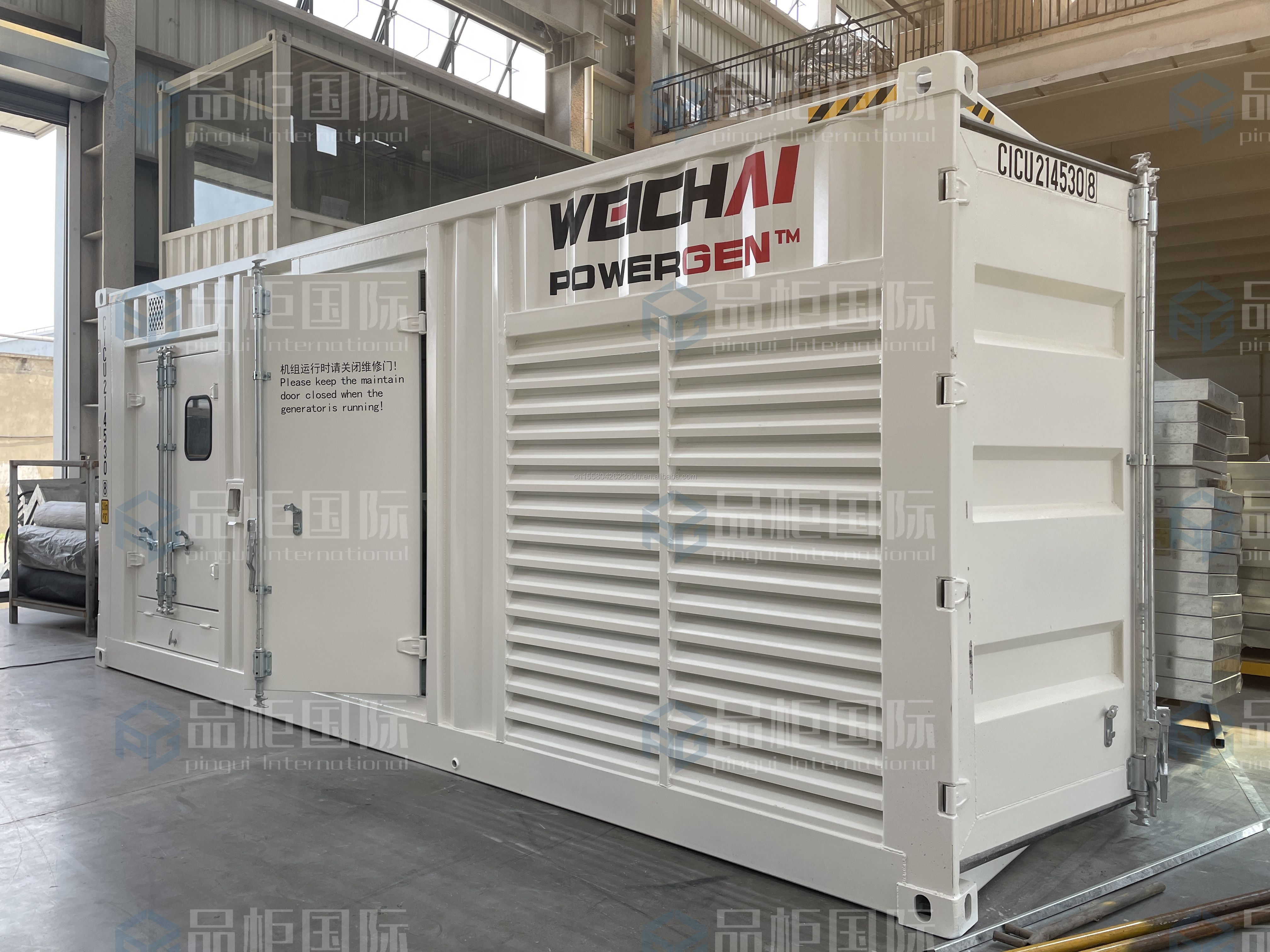 20ft Environment-Friendly Shipping Container Special Equipment Battery Storage Box Luxary Style Prefab Houses Product