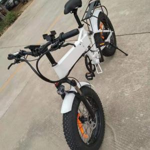 Buy cheap 10.4ah 48V 800w Electric Bike Fat Wheel Folding Electric Bike 30-50Km/H product