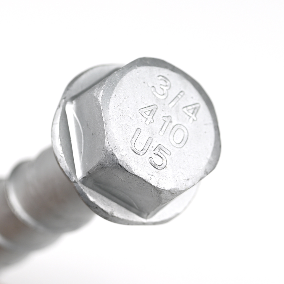 Guaranteed 3/4''x 5'' Stainless Steel Hex Head Concrete Bolt Self Drilling Anchor