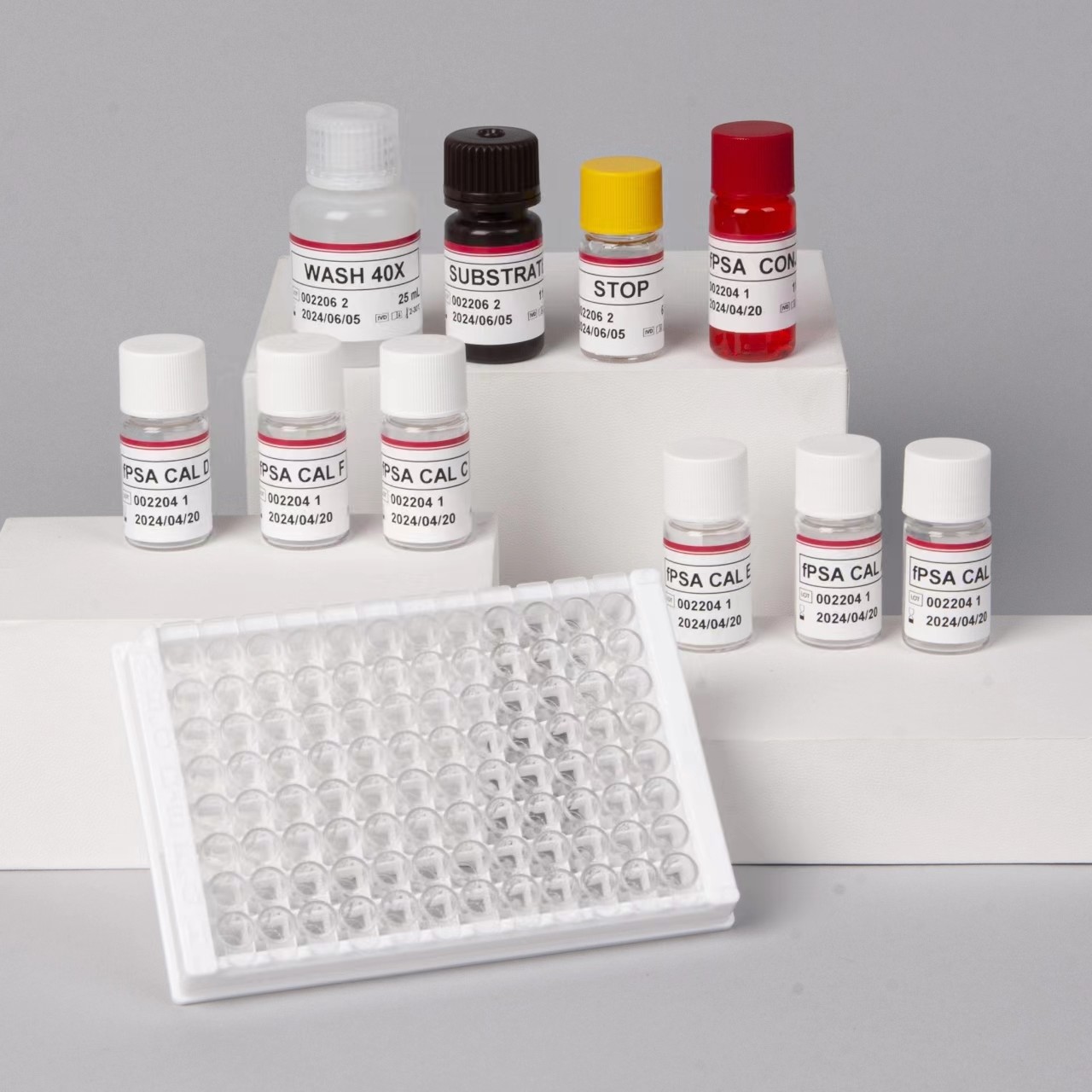 ELISA Immunoassay Detection Kit FPSA Free Prostate-Specific Antigen Elisa Test Kit
