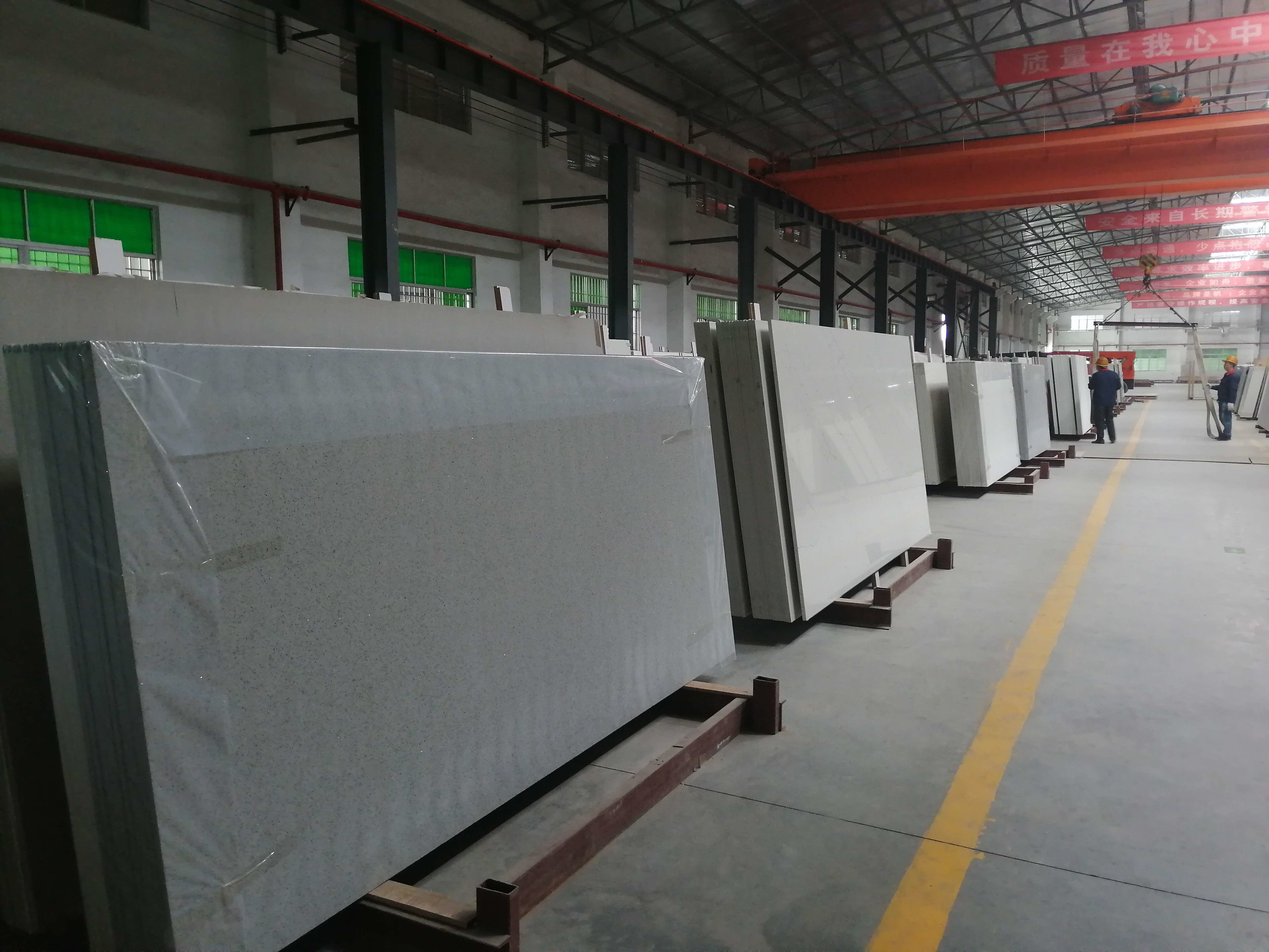 Home Decoration Carrara Quartz Stone Kitchen countertop 6mm 8mm 10mm Thickness