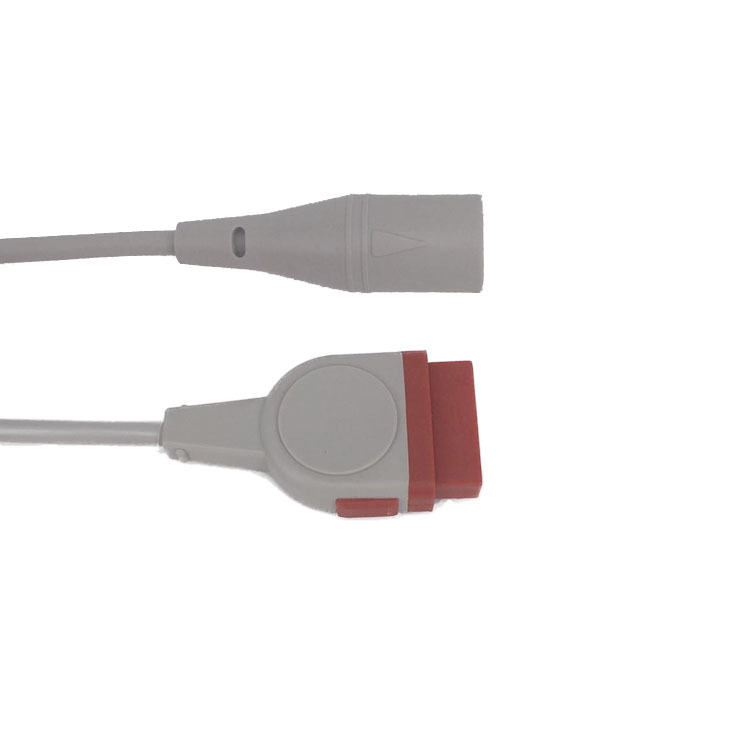 GE IBP Cable compatible for GE monitor to Abbott Transducer