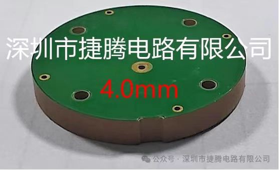 Green Solder Mask High Frequency PCB Communication RF, Board Thickness 4.0mm