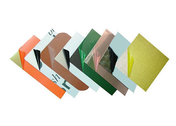Colorful Aluminium Protective Film Stable Adhering Capacity No Residue After Removal