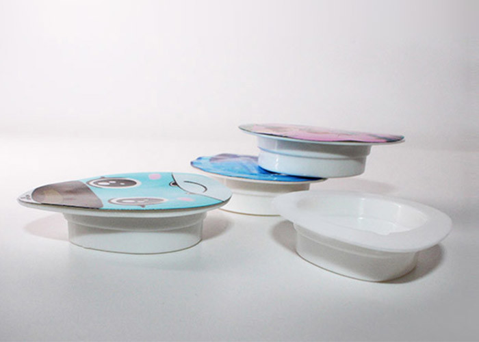 Hard Rigid Capsule Petal Mould Clear Plastic Packaging Cup Diameter 50 * 41mm