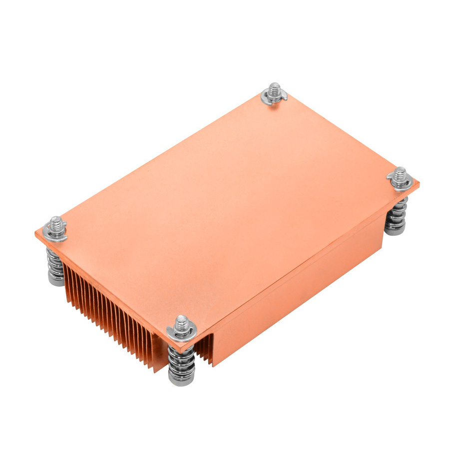 Rectangular Full Copper Heat Sink M1UBB-2011R Anti Oxidation Practical