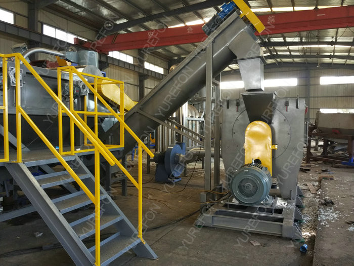 304 Stainless Steel 150 KW Polythene Bags Recycling Machines 300 Kg / H Full Automatic