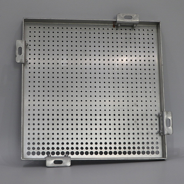 600x600 Suspended Metal Aluminum Wall Panels Project Weather Resistance