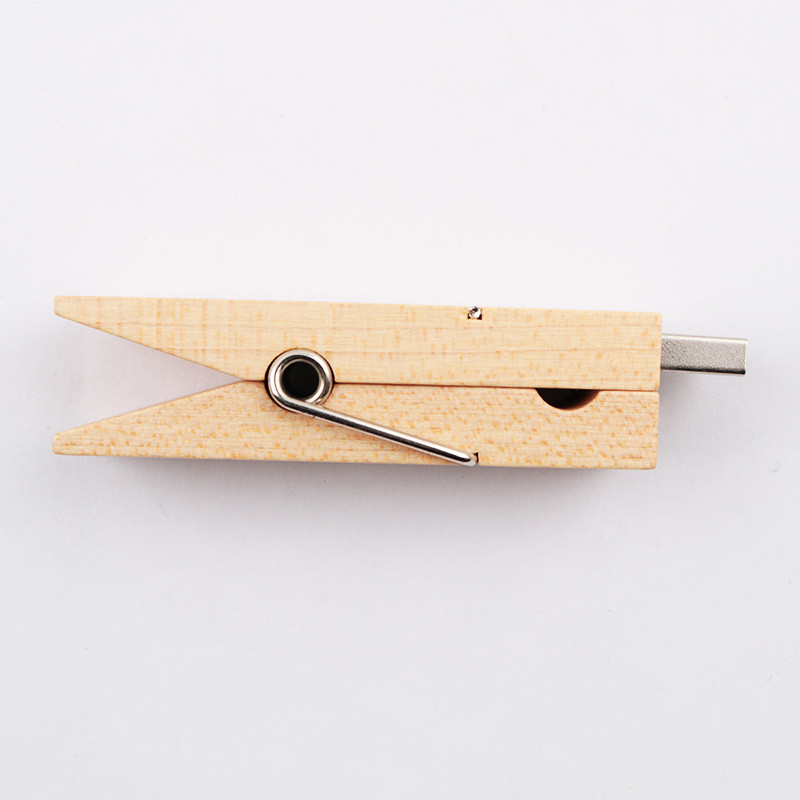 Clip Shaped Wooden USB Flash Drive Fast USB 2.0 3.0 2GB 4GB 256GB