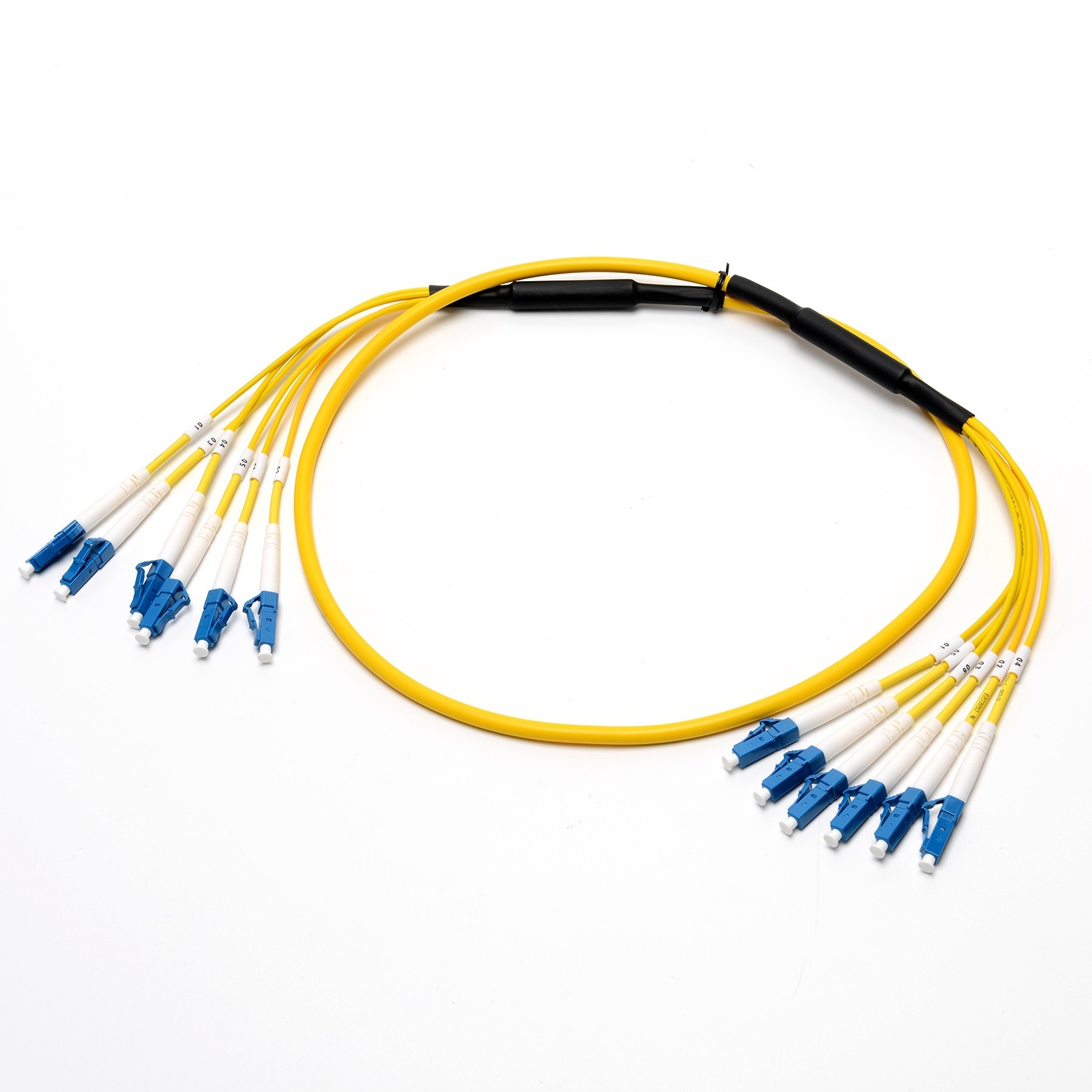Simplex 6 Core Fiber Optic Patch Cord Length 1m 2m 3m Low insertion loss