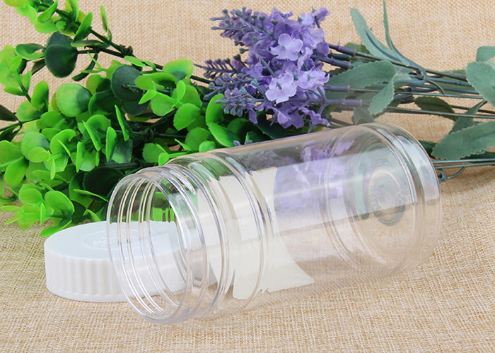Food Grade 275Ml Dampproof Clear Plastic Packaging Tubes With PP Lid