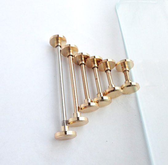 ISO Button Screw Studs And Rivets Durable With Screw Back Non Tarnisging