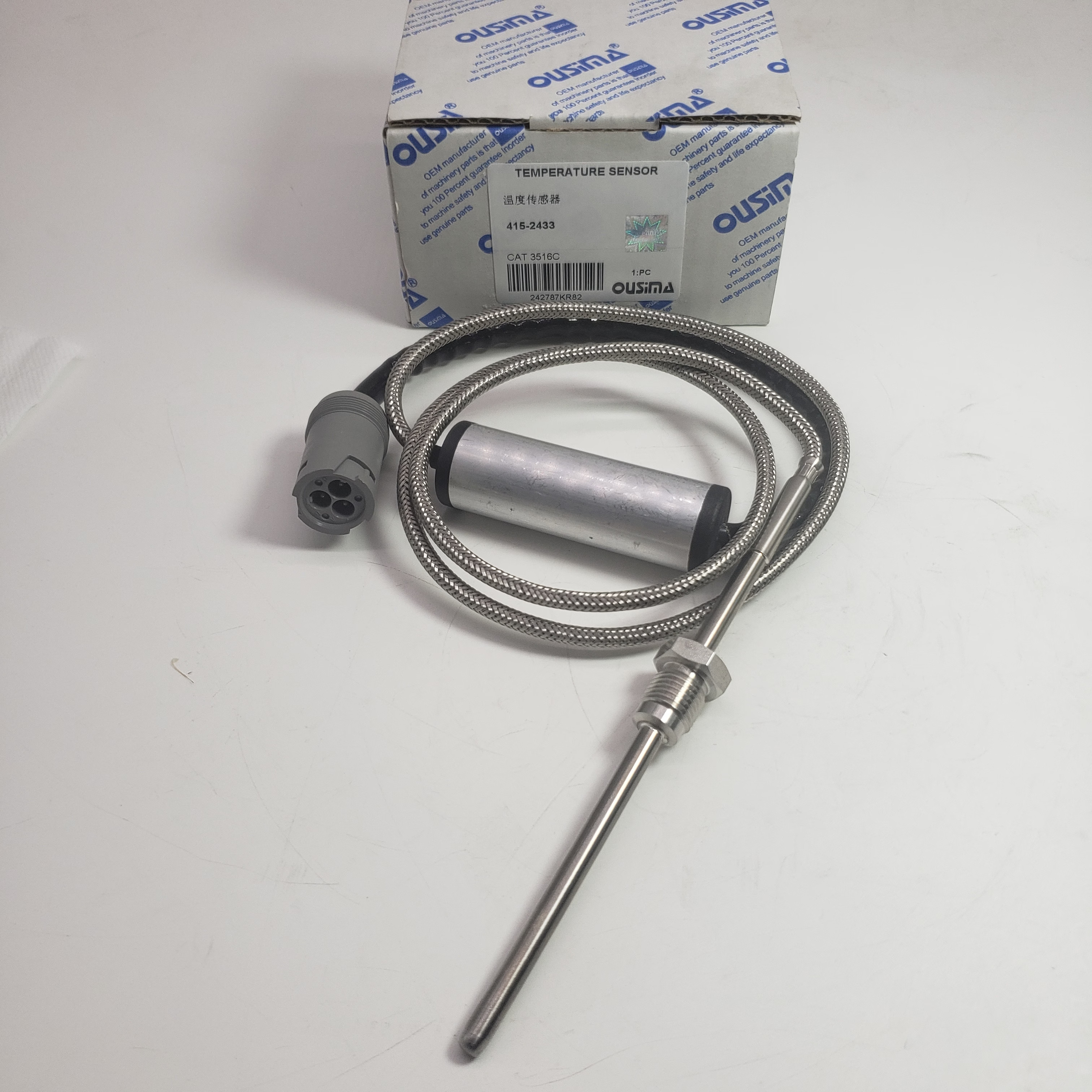 Temperature Sensor 415-2433 4152433 For CAT 3516C