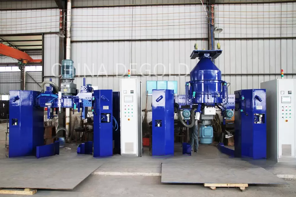 Automatic Container Mixer for Powder Coating, Masterbatches