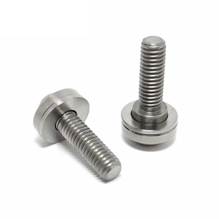 Anodized Gold Titanium Bolt M8 For Bicycle