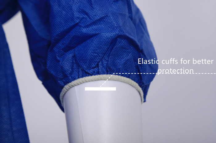 S&J OEM Protective Coverall High Quality Polyester Coverall and SMS/PP/Microporous Material PPE Coverall Suit