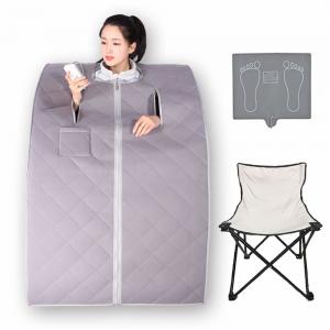 Buy cheap Home 1 Person SPA Relaxation Portable Infrared Sauna Kit Folding 1050W product
