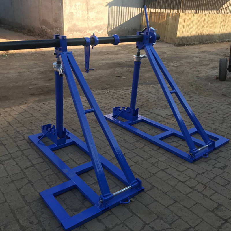 Safe and Efficient Scissor Lift Cable Drum Roller Cable Stand