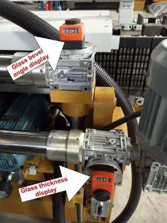 High Quality CNC 10-Axis Automatic Glass Linear Beveling Machine
