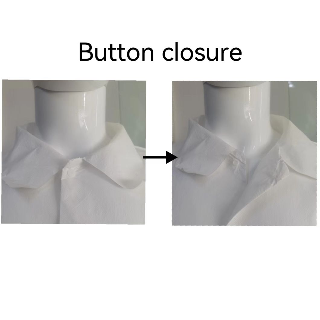 Stock Uniform White Wholesale Anti-Static Lightweight Hot Selling Lab Coat Visitor Coat