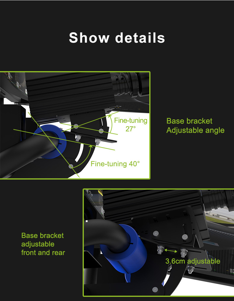 180 Degree Steering Cammus F1 Car Racing Simulator Cockpit