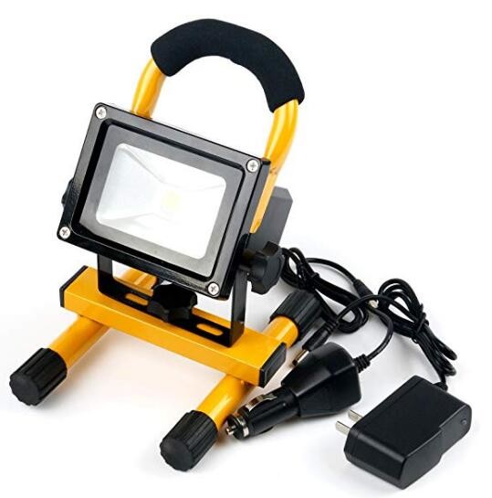 20W Portable Commercial Outdoor Flood Lights , Rechargeable Led Floodlight