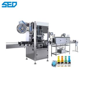 Buy cheap High Speed Full Automatic Labeling Machine Bottle PVC Sleeve Shrink Applicator product