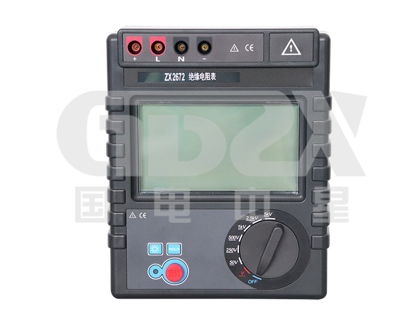 5000V Wide Measuring Range And High Accuracy Insulation Resistance Tester