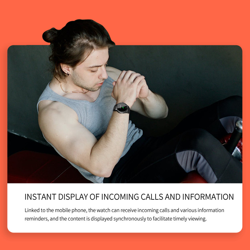 HW21 1.32 Inch 200mAH Smartwatch Fitness Tracker Fatigue Analysis