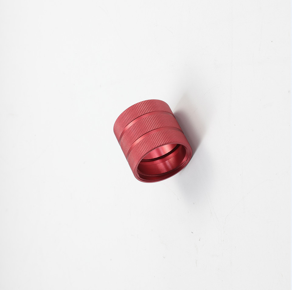 Pink High Precision Custom CNC Parts Aluminium Alloy Anodizing