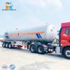 Buy cheap Three Axles Lpg Q345R ASME 40ton 40000L Semi Tanker Trailer from wholesalers