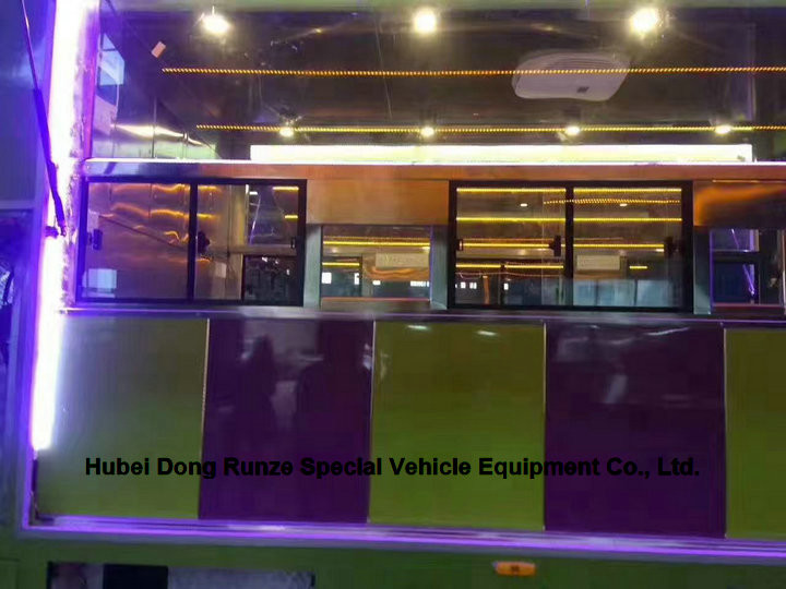 Custom Color JAC Mobile Kitchen Truck , Street Mobile Fast Food Van