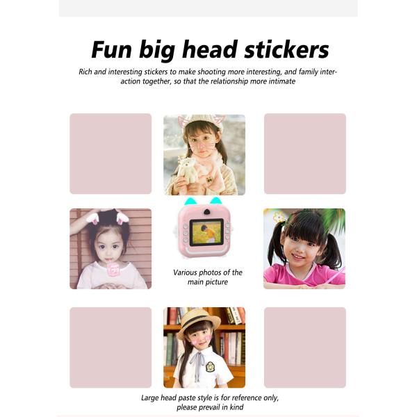 X11S Mini Dual Lens Kids Camera 1080P Bunny Cartoon Children Camera Adorable Toy Kids Selfie Digital Camera As Gift Prize