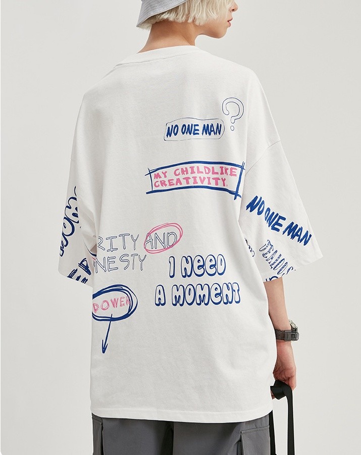 Custom Men Women Summer Cotton Blank T Shirts Hip Hop