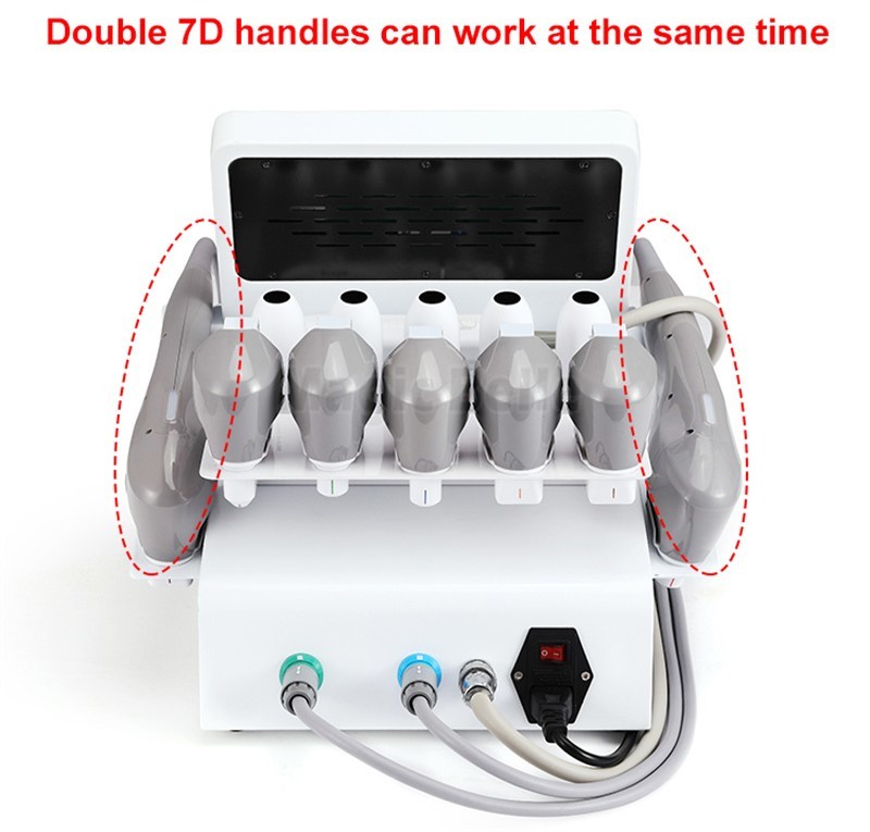 7d Hifu Equipment Portable Ultrasound Face Lifting Anti Wrinkle