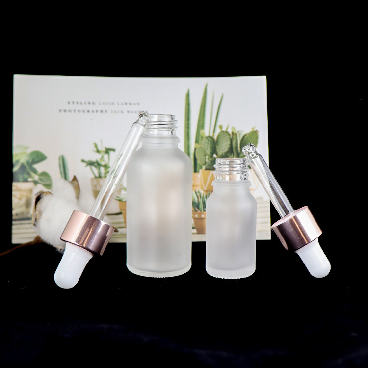 10ML 30ML Glass Essential Oil Bottle With Dropper Screw cap