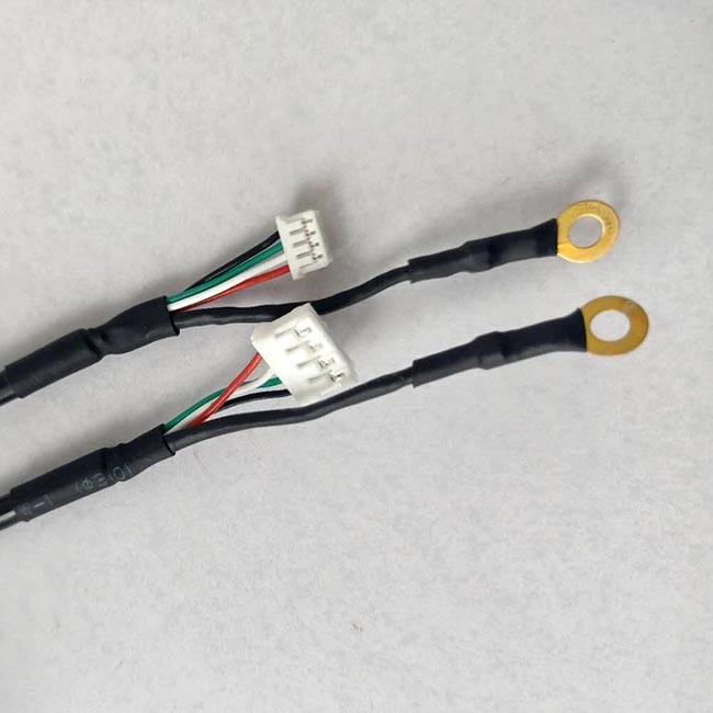 PVC Sheath 4 Pin Computer Cable 4P2.0HSG To 4P1.25HSG