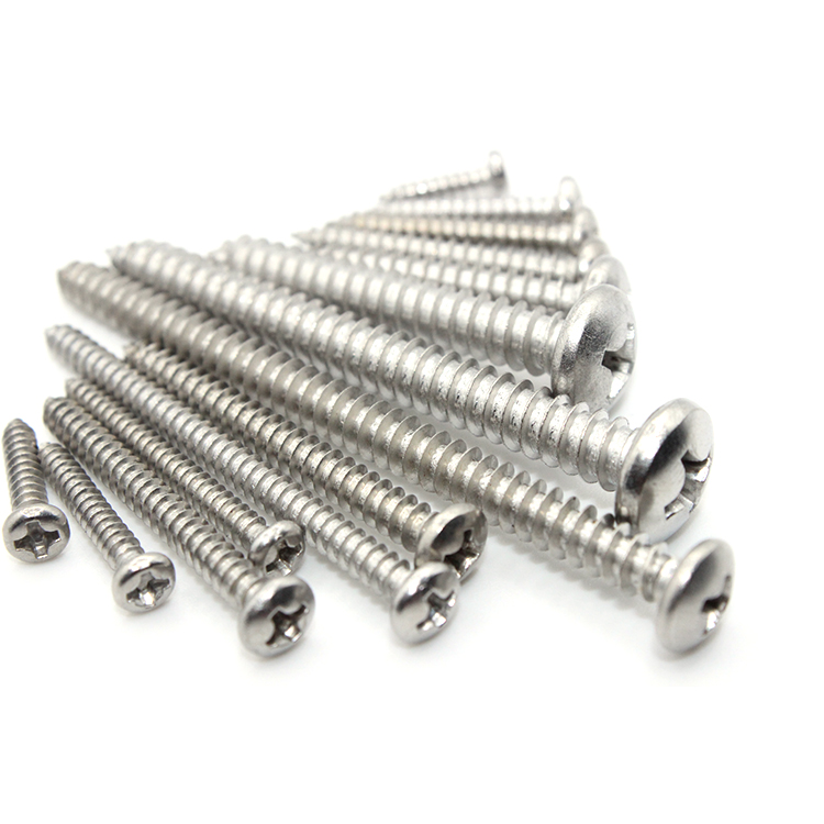 DIN 7981 Metric Pan Head Pozi Drive Self-Tapping Screw for Metal Shipping in 7-30 Days
