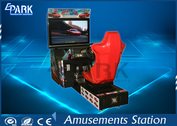 42 Inch Outrun Car Racing Game Machine With Colorful LED Screen For Adults