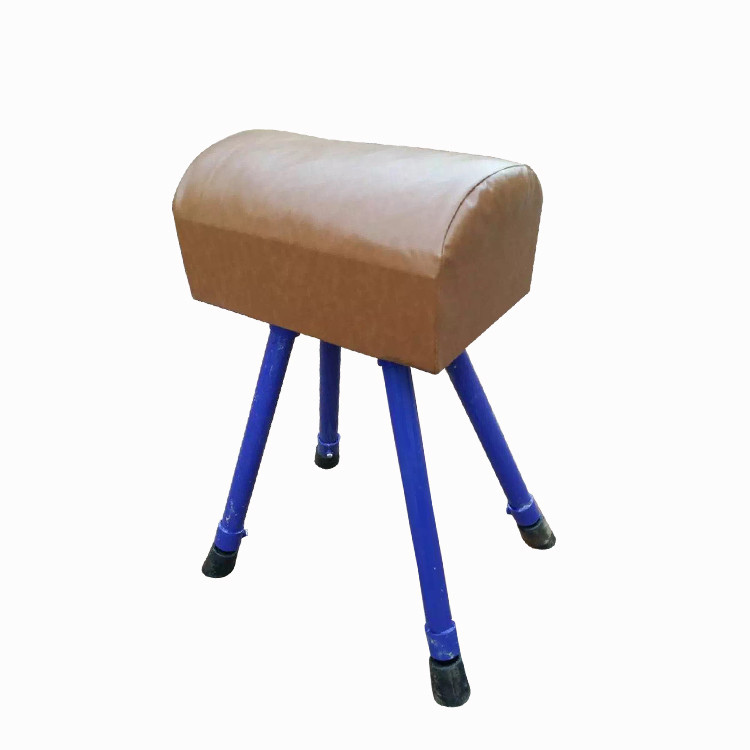 Yellow Waterproof School Pommel Horse 1.1-1.5M Size For Children Outdoor Exercise