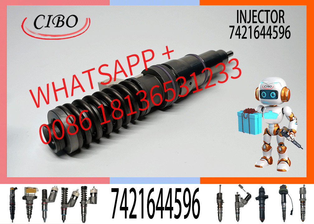 Diesel Engine Fuel Common Rail Injector Diesel Fuel Injector 7421582094 7421644596 21644596 85003948 for Truck D12