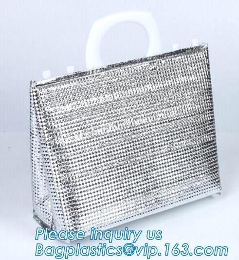 cooler bag waterproof oxford shoulder bag ice pack thermal picnic lunch box vehicle insulation bag for meal drinks pack