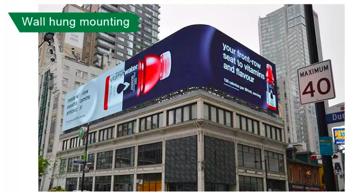 Longvision P10 Outdoor Led Display Screen Led Video Wall Panels 6500nits