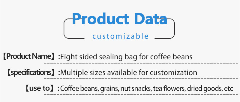 12 Ounce Matte Printed Coffee Bean Bag Packaging Flat Bottom Coffee Pouch With Valve