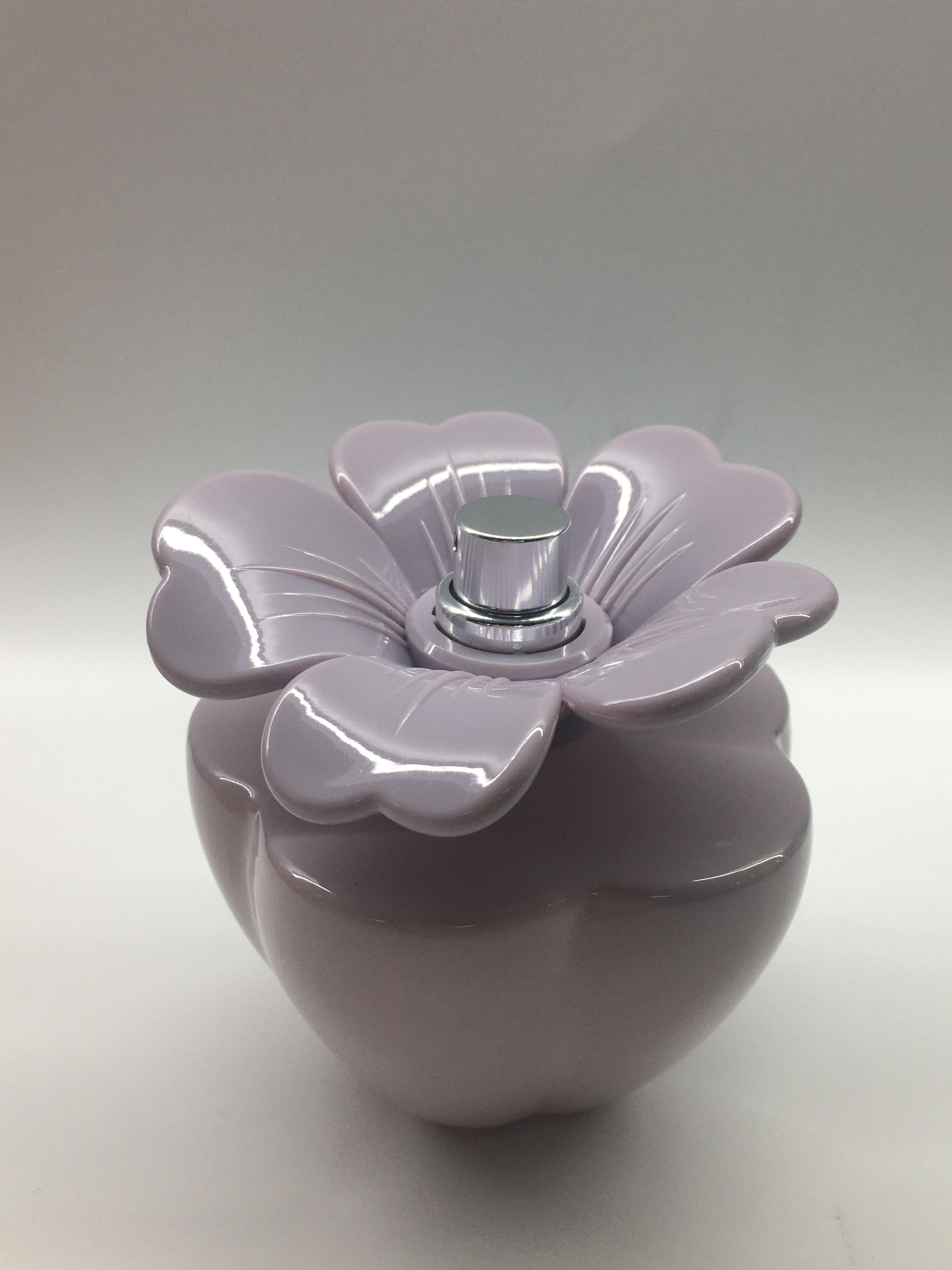 Atomizer Sprayer Refillable Glass Bottle Flower Cap 100ml Perfume Bottle For Lady