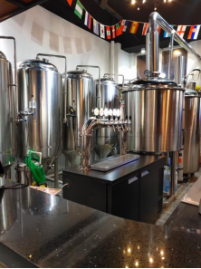 Insulated 1000L Conical Beer Fermenter with Glycol Jacket and Polyurethane Insulation